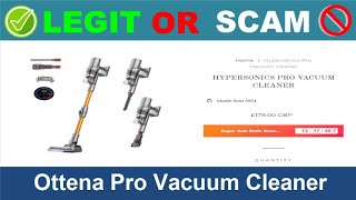 Ottena Pro Vacuum Cleaner Reviews  Nov 2024 Beware of Scam Watch Now [upl. by Marentic26]