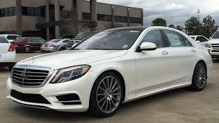 2016 Mercedes Benz S Class S550 Full Review Start Up Exhaust [upl. by Firehs]