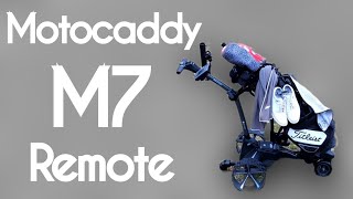 Motocaddy M7 Remote  Unboxing  One Problem [upl. by Fruma]