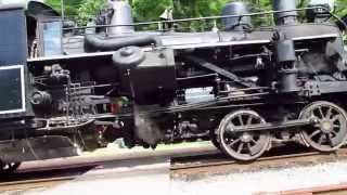 Heisler Geared Steam Locomotive 6 of The Cass Scenic RR [upl. by Adilem]