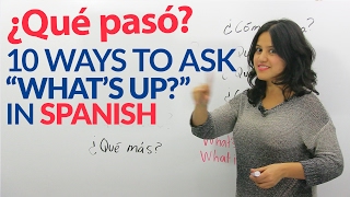 10 informal ways to ask quotHow are youquot in Spanish [upl. by Quintin]