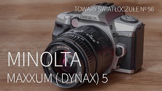 Minolta Maxxum 5 Dynax 5 amp Quantaray Sigma 2880 TOWARY ŚWIATŁOCZUŁE 56 [upl. by Hsinam]