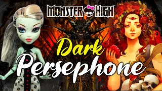 PERSEPHONE  QUEEN OF THE UNDERWORLD  Making Custom Monster High Doll  Poppen Atelier [upl. by Ahtikal22]