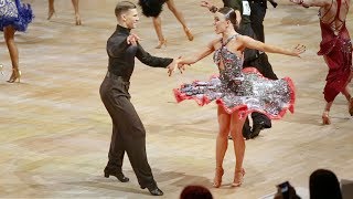 Konstantin Gorodilov  Dominika Bergmannova EST  GoldstadtPokal 2018  WDSF WO LAT  R2 J [upl. by Nylyak189]