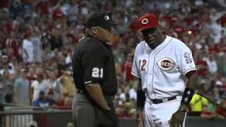 20100616 Rolen Baker ejected [upl. by Cobby]