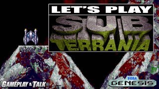 Sub Terrania Full Playthrough Sega Genesis  Lets Play 373  Better Than Last Time [upl. by Devi]