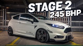 245 BHP Stage 2 Fiesta ST VS 420 BHP Audi S1  ALMOST LOST CONTROL [upl. by Nonahs]