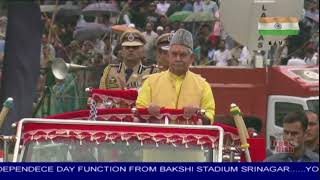 Live telecast of Union Territory level Independence Day function at Bakshi Stadium Srinagar [upl. by Ignacio488]