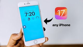 How to update iPhone 6s on iOS 17🔥  Get ios 17 update on iPhone 6s7 [upl. by Notterb]