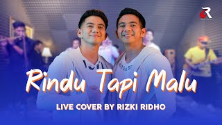 RINDU TAPI MALU COVER BY RIZKI RIDHO  STUDIO SESSION [upl. by Adnahsat]