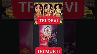 Trimurti amp Tridevi in Hinduism [upl. by Notle]