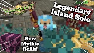 Wynncraft Legendary Island Solo with IMMOLATION New Mythic [upl. by Eivets]