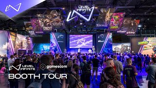 Booth Tour at Gamescom 2023  Level Infinite’s Booth An Inside Look [upl. by Lyred951]