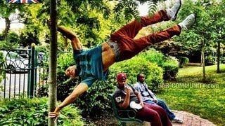 How To Do The Human Flag UK Exercise Video  BlockWorkOut [upl. by Dionisio]