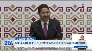 Declaran el proceso de elaboración del pulque como Patrimonio Cultural Inmaterial  Francisco Zea [upl. by Otrebogad]