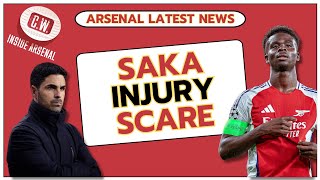 Arsenal latest news Saka injury scare  Artetas options  Gabriel stars  Contract priorities [upl. by Vish]