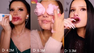 💦💋 ASMR Nadina Ioana Skincare and makeup 💄 Satisfying skincare routine and makeup by Nadina Ioana [upl. by Mischa]