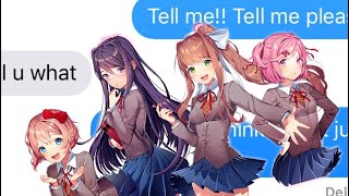 Doki Doki ForeverLyric Prank Doki Doki Literature Club [upl. by Hgieliak]