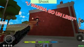 ⭐Raiding As A Zombie🧟‍♂️ In Da Hood [upl. by Irap]