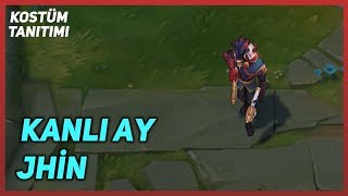 Kanlı Ay Jhin Kostüm Tanıtımı League of Legends [upl. by Sky]