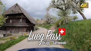 Switzerland 🇨🇭 Scenic Drive from Brügg to Sumiswald [upl. by Shayla407]