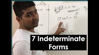 7 Indeterminate Forms in Hindi  10 [upl. by Aicilev]