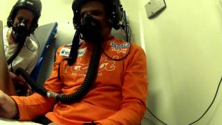 Hypoxiatraining in a pressure chamber for the high one [upl. by Cacia]