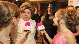 Gloria Allred quotCelebrity Attorneyquot Natalie Khawam interview at the Night of 100 Stars Gala [upl. by Heins]