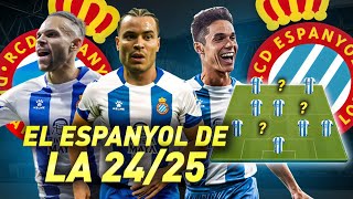 RECONSTRUIMOS el RCD ESPANYOL PARA LA TEMPORADA 2425 vuelta a PRIMERA DIVISIÓN [upl. by Savina]