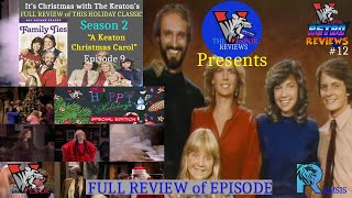 Retro TV Review  Family Ties 1983 quotKeaton Christmas Carolquot  S2 E9 Review  Vespor Holiday 2022 [upl. by Luben351]