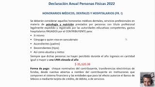 Declaración Anual Personas Físicas [upl. by Aloysius]