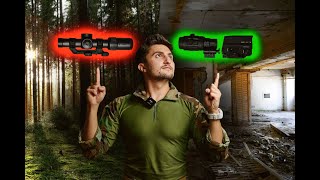 LPVO vs Red Dot  Magnifier  Airsoft discusion [upl. by Morra]