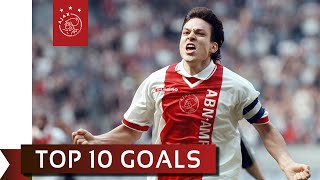 TOP 10 GOALS  Jari Litmanen [upl. by Annaiviv]