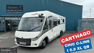 2019 Carthago CLine I 58 XL QB  For Sale at Camper UK [upl. by Alexina]