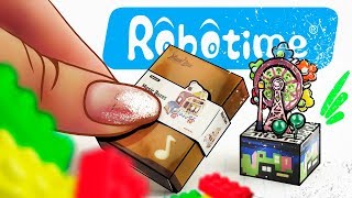 Miniature ROBOTIME KIT Music Box  DIY [upl. by Yllim42]