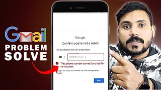 Fix This Phone Number Cannot be Used for Verification  Gmail Number Verification Problem Solve [upl. by Lettig]