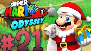 Super Mario Odyssey Part 21  Santas Sheep Stimulation  Shadow The Gamer [upl. by Nimesh]