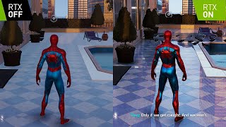 Marvels SpiderMan Remastered Low vs Max Graphics Comparison  720p vs 4K VIDEO ULTRA HD [upl. by Krishnah264]