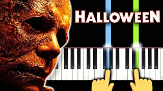 HALLOWEEN THEME  Piano tutorial [upl. by Lerrud]