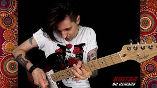 Chammak Challo Ra One  rock guitar cover by Johnny Cassper [upl. by Atonsah]