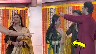 Divyanka Tripathi Sparks Pregnancy Rumours At A Recent Diwali Bash Hides Her Bump With A Dupatta [upl. by Monaco]