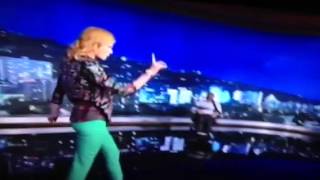 Jimmy Kimmel gets lap dance from Nicole Kidman [upl. by Llemaj]