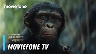 Kingdom of the Planet of the Apes Ghostbusters Frozen Empire  Exclusive Interviews  Moviefone TV [upl. by Gati]