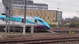 Train at Newcastle 21924 ECML diverts part 12 [upl. by Sartin838]