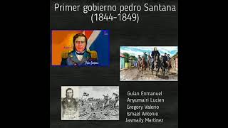 Primer gobierno de Pedro Santana [upl. by Nitsew]