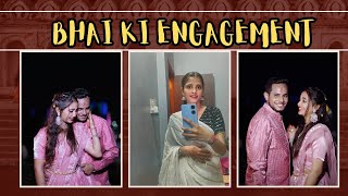 Bhai ki Sagai 🧿😘🥹 ENGAGEMENT VLOG 💍KomalKvlogs 🌷vlogringceremony [upl. by Eduardo124]