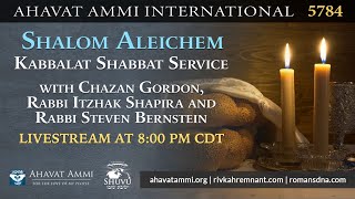 Shalom Aleichem Kabbalat Shabbat for Shabbat Bamidbar [upl. by Einnol]