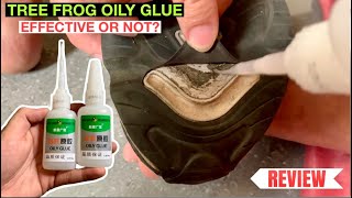 Effective or Not  Tree Frog Oily Strong Adhesive Super Glue  Review [upl. by Kery928]