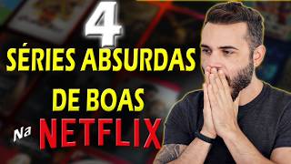 4 SÉRIES CURTINHAS Na NETFLIX VICIANTES PRA MARATONAR [upl. by Gnivri]