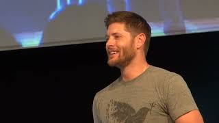 Jensen Ackles and Misha Collins Sunday Full Panel quotJus in Belloquot Supernatural Convention 2015 [upl. by Nord]